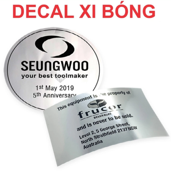 In Tem Dán Xi Bạc - Xi Vàng tại quận 7, quận 8, quận 9 TpHCM